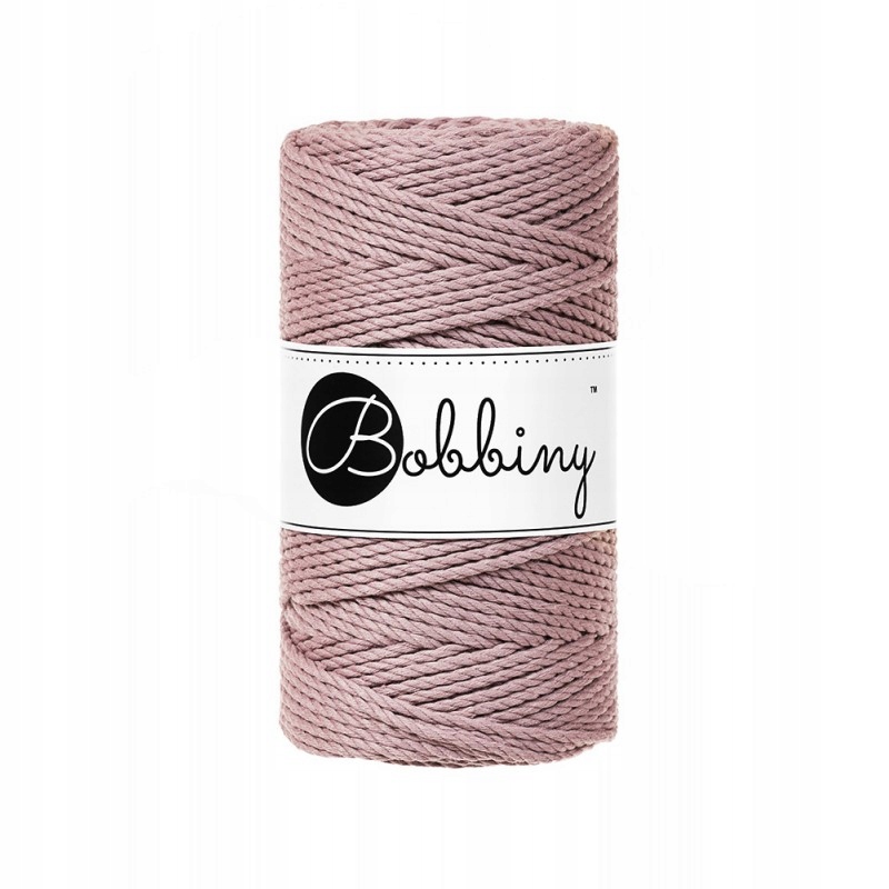 Macrame 3mm - Mauve - ropes 3PLY