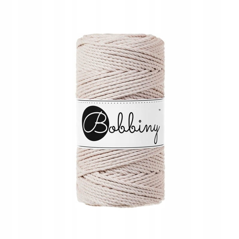 Macrame 3mm - Nude - ropes 3PLY