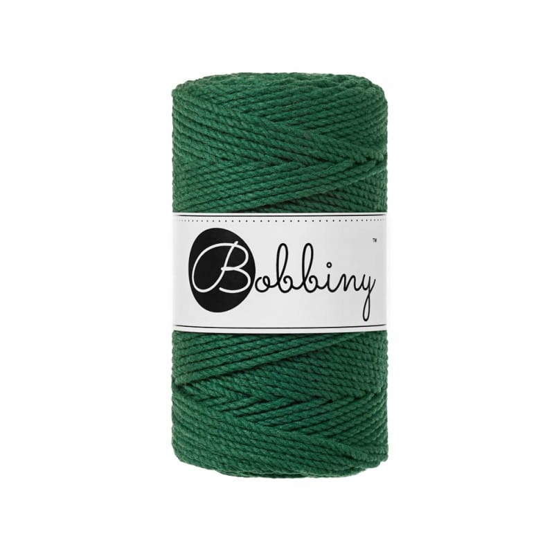 Macrame 3mm - Pine Green - ropes 3PLY