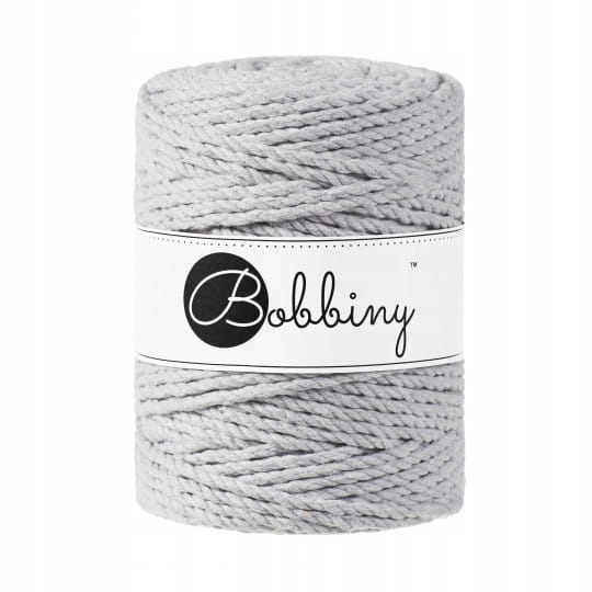Macrame 5mm - Light Grey - ropes 3PLY