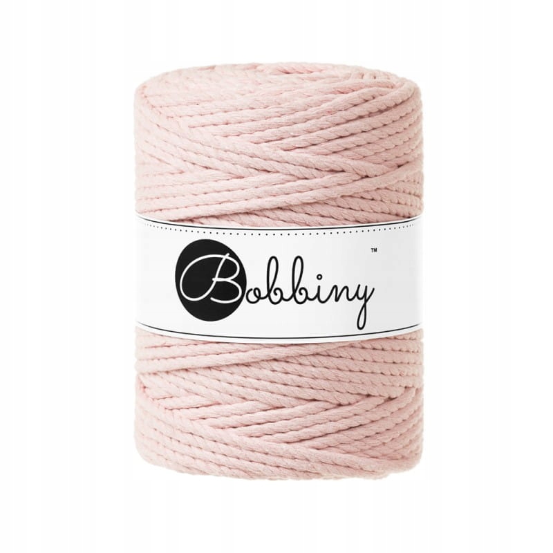 Macrame 5mm - Pastel Pink - ropes 3PLY