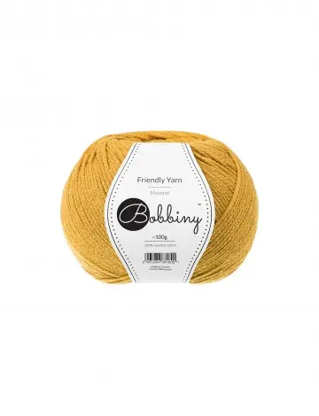 [FY-008] Bobbiny Friendly Yarn - Mustard