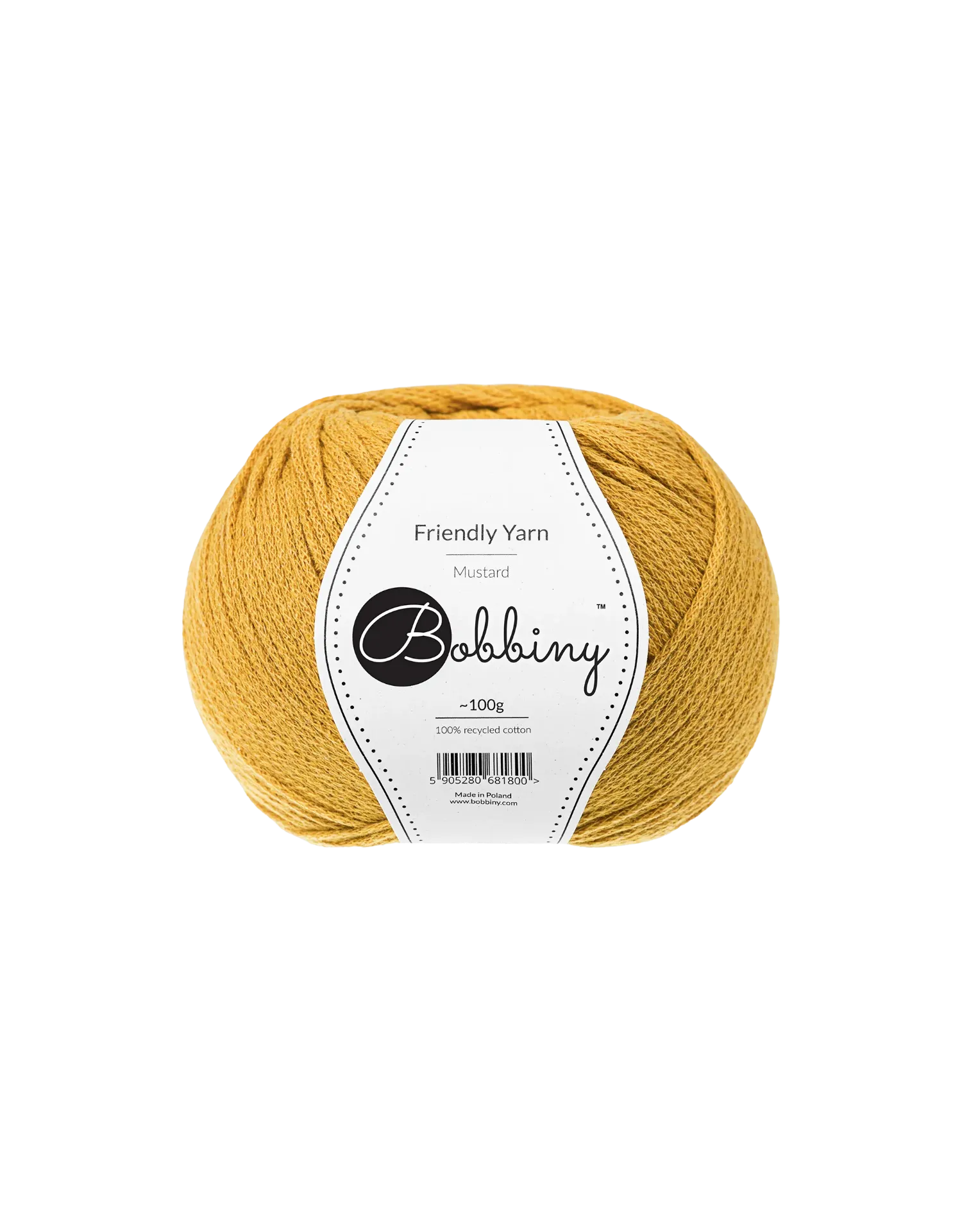 Bobbiny Friendly Yarn - Mustard