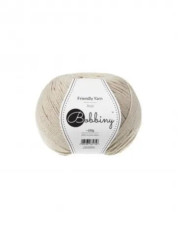 [FY-003] Bobbiny Friendly Yarn - Beige