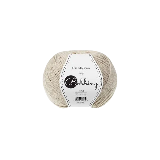 [FY-003] Bobbiny Friendly Yarn - Beige