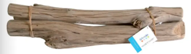 Stok drijfhout 35cm per stuk