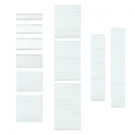 [S215B9C1] Standaard elastiek - wit (9)