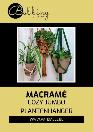 [BOB_PDF_MPLANT] Patroon Bobbiny - Cozy plantenhanger
