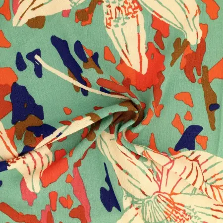[5136-VDS] Crepe flowers