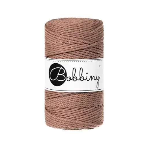 [TS-E098] Macrame 3mm - Mocha mousse LE - ropes 3PLY