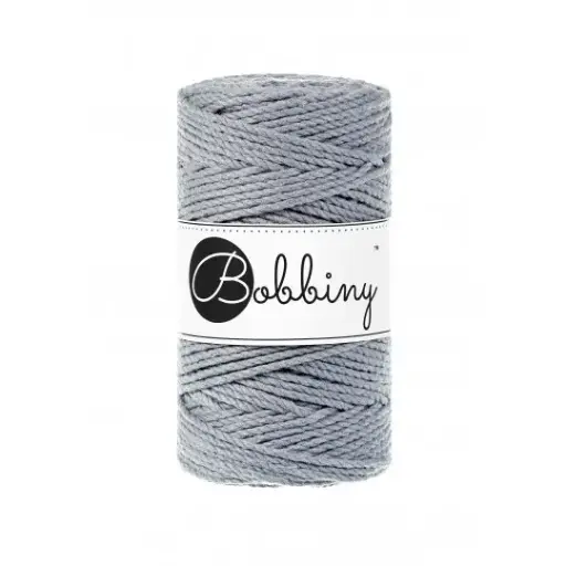[TS-E019] Macrame 3mm - Steel - ropes 3PLY