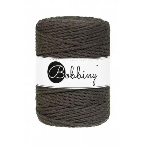 [TX-E067] Macrame 5mm - Espresso - ropes 3PLY