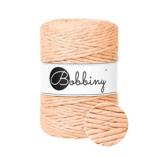 [MX-E113] Macrame 5mm - Unicolor peach fuzz