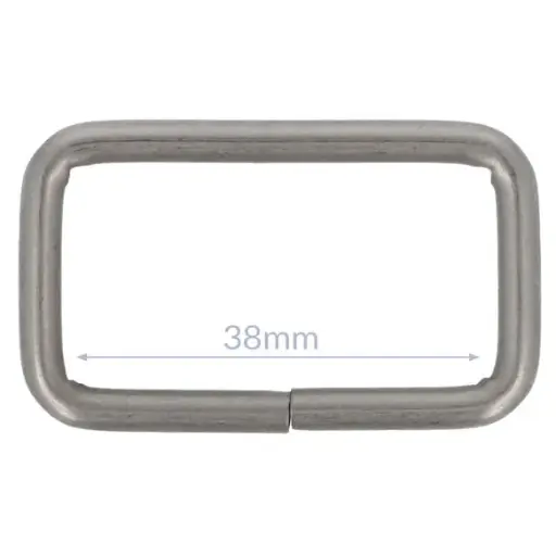 [6787-38-DNI] Gesp metaal - 38mm