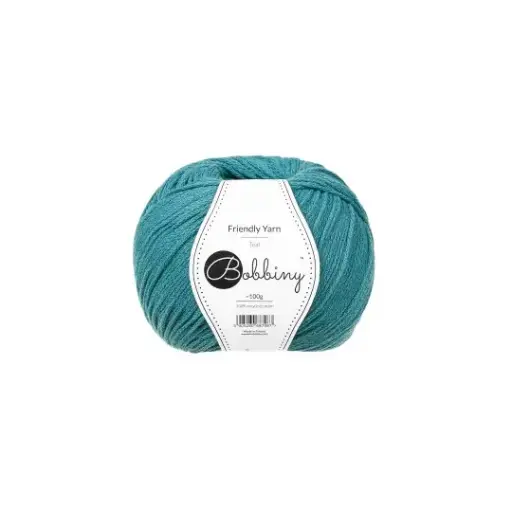 [FY-015] Bobbiny Friendly Yarn - TEAL