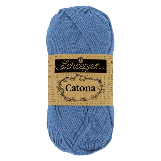 [1678-261] Scheepjes Catona 50g - 261 Capri Blue