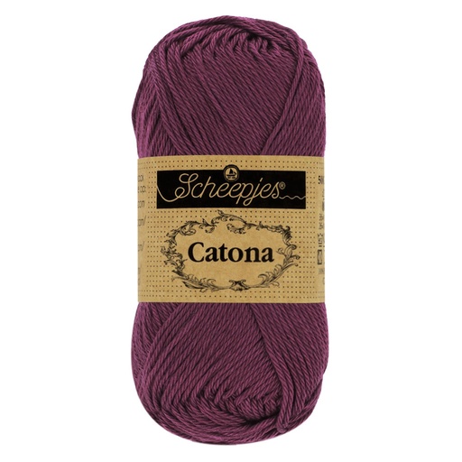 [1678-394] Scheepjes Catona 50g - 394 Shadow Purple