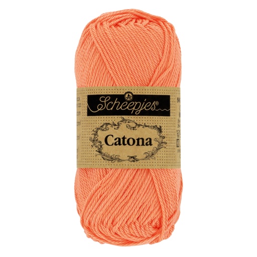 [1678-410] Scheepjes Catona 50g - 410 Rich Coral