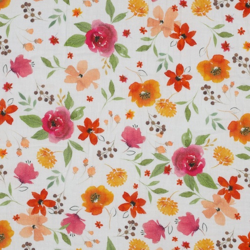 [VDS-4003] DOUBLE GAUZE DIGITAL FLOWERS