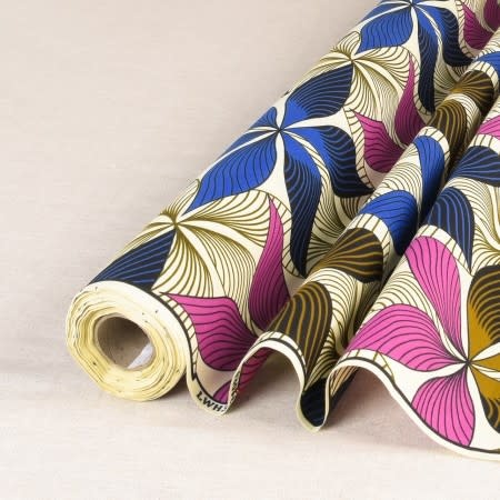 [VDS-3446] Afrikaanse print - bloem