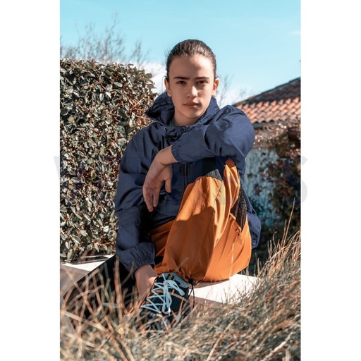 [VDS-4165] SOFTSHELL MELANGE - PETROL - nanotex