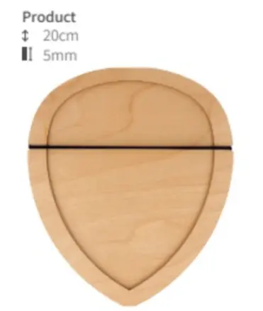 [14004143] Knipmal bladvorm 20cm