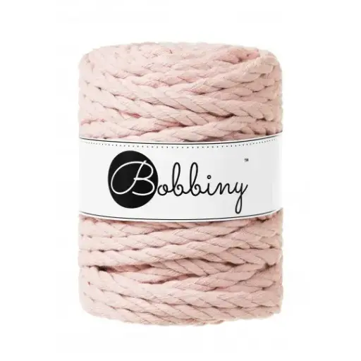 [TL-E014] Macrame 9mm - Pastel Pink - ropes 3PLY
