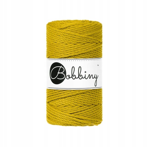 [TS-E060] Macrame 3mm - Spicy Yellow - ropes 3PLY