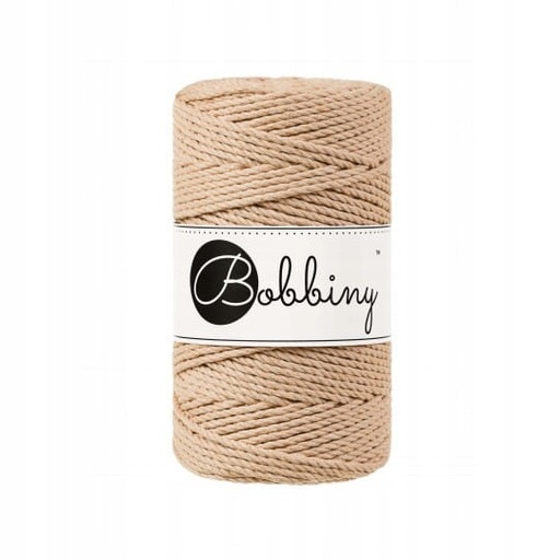 [TS-E070] Macrame 3mm - Biscuit - ropes 3PLY