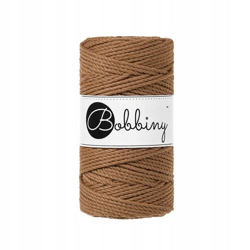 [TS-E038] Macrame 3mm - Caramel - ropes 3PLY
