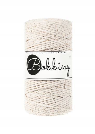 [TS-018] Macrame 3mm - Golden Natural - ropes 3PLY