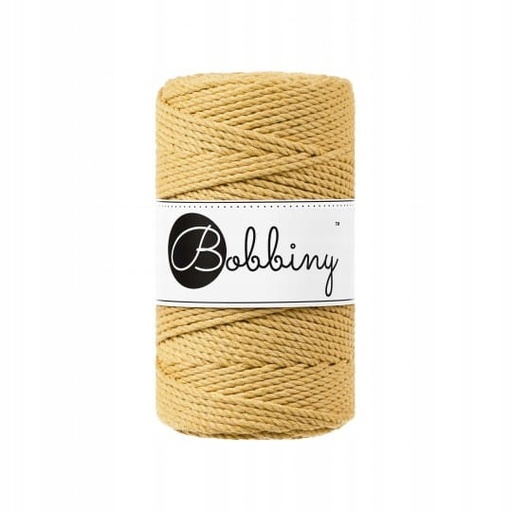 [TS-E069] Macrame 3mm - Honey - ropes 3PLY