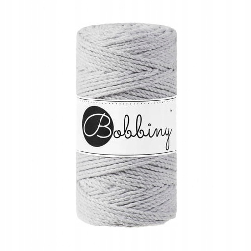 [TS-E011] Macrame 3mm - Light Grey - ropes 3PLY