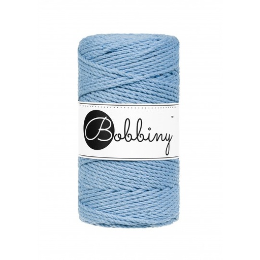 [TS-E077] Macrame 3mm - Perfect Blue - ropes 3PLY