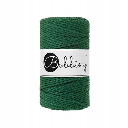 [TS-E037] Macrame 3mm - Pine Green - ropes 3PLY