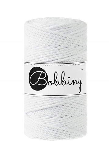 [TS-E006] Macrame 3mm - White - ropes 3PLY
