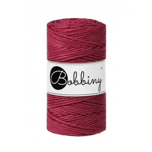 [TS-E066] Macrame 3mm - Wine Red - ropes 3PLY