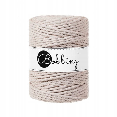 [TX-E039] Macrame 5mm - Nude - ropes 3PLY
