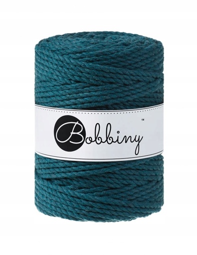 [TX-E005] Macrame 5mm - Peacock Blue - ropes 3PLY