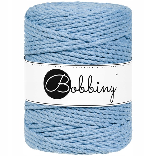 [TX-E066] Macrame 5mm - Perfect Blue - ropes 3PLY