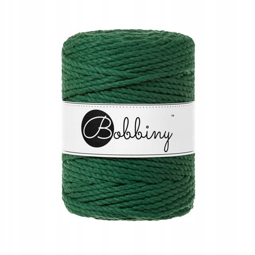 [TX-E037] Macrame 5mm - Pine Green - ropes 3PLY