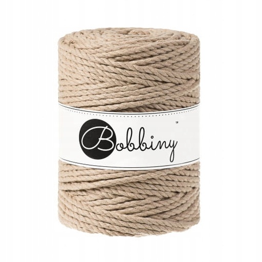 [TX-E015] Macrame 5mm - Sand - ropes 3PLY