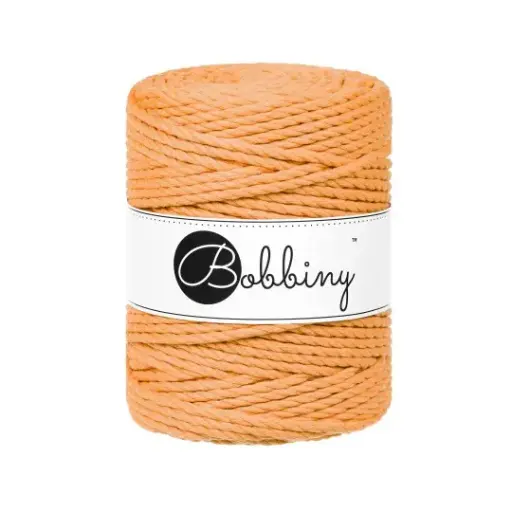[TX-E087] Macrame 5mm - Orange - ropes 3PLY