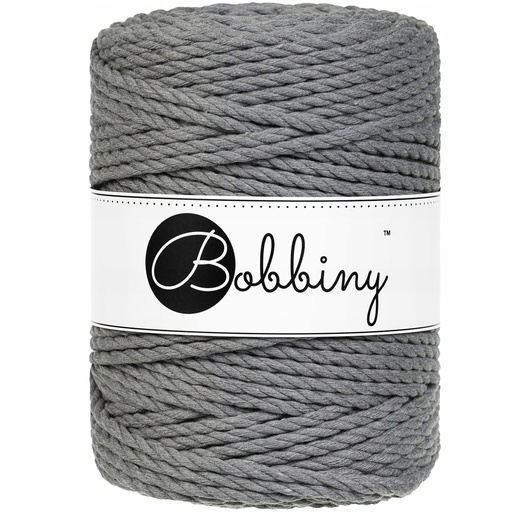 [TX-E065] Macrame 5mm - Stone Grey - ropes 3PLY