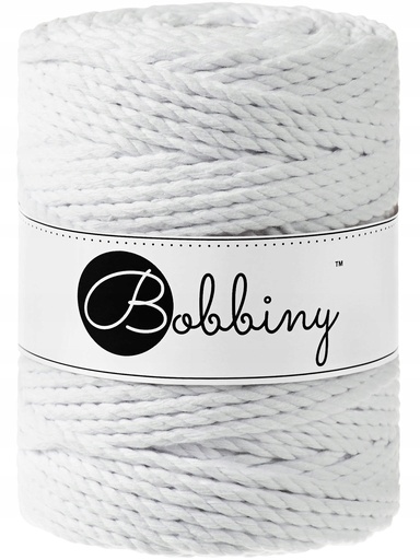 [TX-E006] Macrame 5mm - White - ropes 3PLY