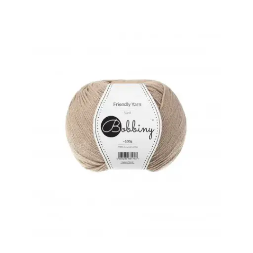 [FY-004] Bobbiny Friendly Yarn - Sand