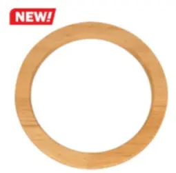 [14004288] Houten handvaten rond