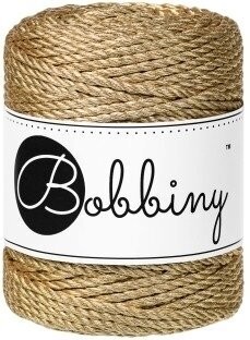 [TS-E097] Macrame 3mm - Satin Gold - ropes 3PLY