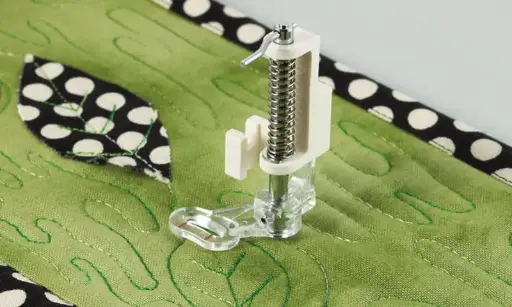 [F005N] Transparante Quilt- en watteervoet 